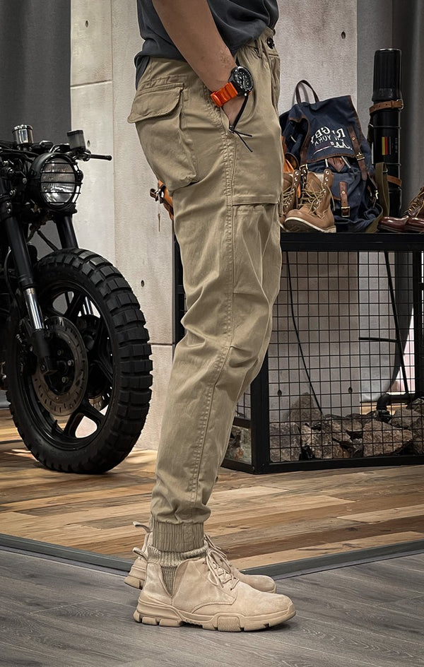 Winston - Urban Black Cargo Pants