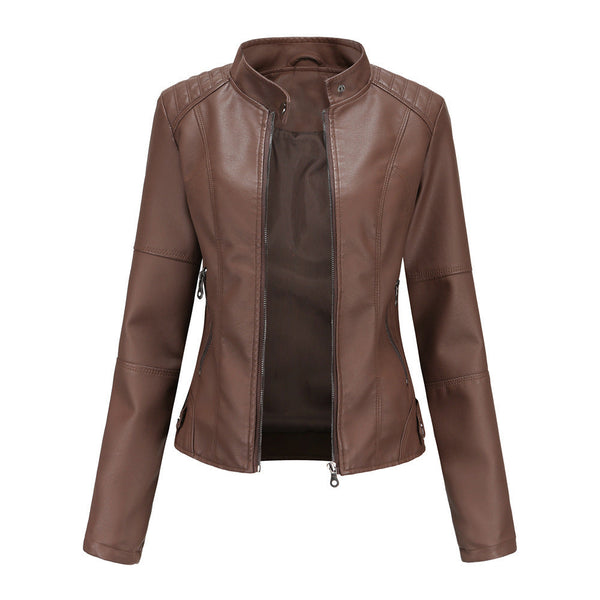 Lovina - Moto Biker Zipper Jacket