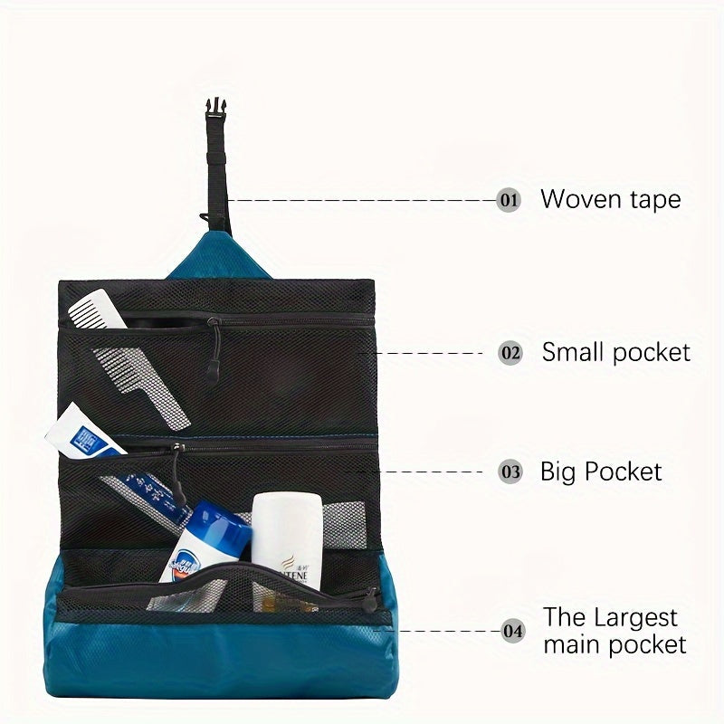 Trek - Foldable Waterproof Travel Toiletry Bag