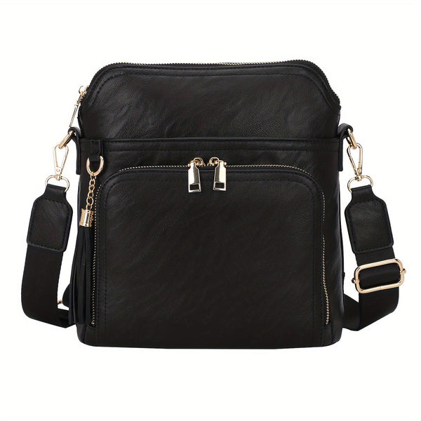 Rosita - Anti-Theft Tassel Crossbody Bag