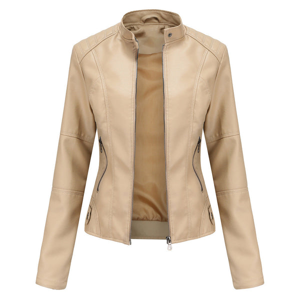 Lovina - Moto Biker Zipper Jacket