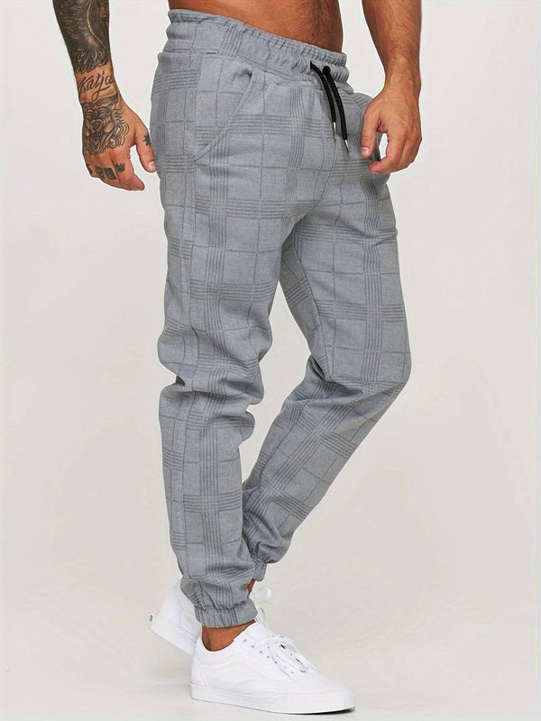 Stellan - Checkered Jogger Pants