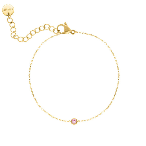 Thea – Round Gemstone Birthstone Bracelet – A Thoughtful Gift for Special Occasions