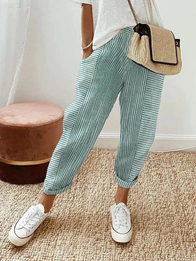 Mony - Print Pocket Baggy Pants