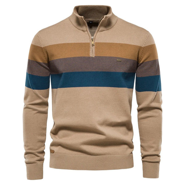 Gilbert - Zip-up Pullover Men's Top