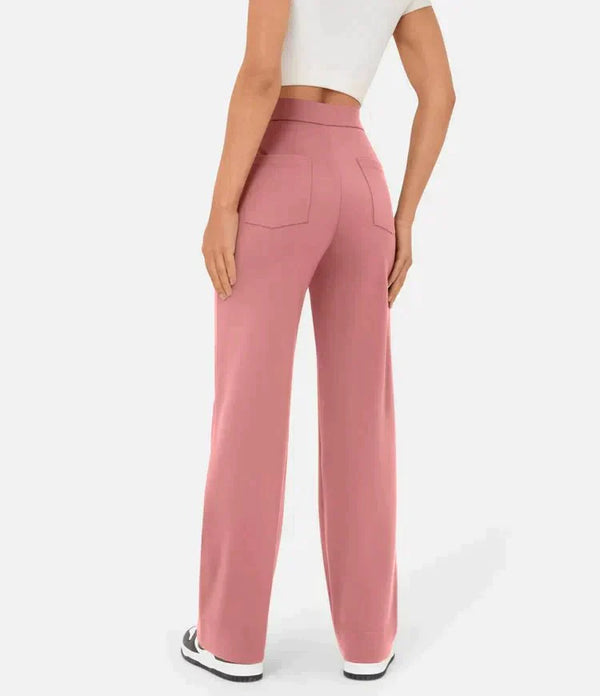 Heaven - High-waisted Casual Pants