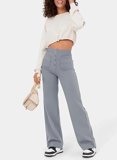 Katherine - Stretchy High Waisted Pants