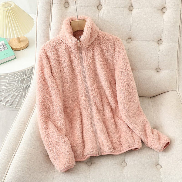 Azura - Cozy Fleece Cardigan