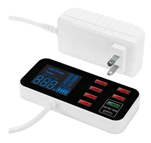 PowerHub - Multi USB Charger - Charge Multiple Devices Simultaneously, Fast & Efficient