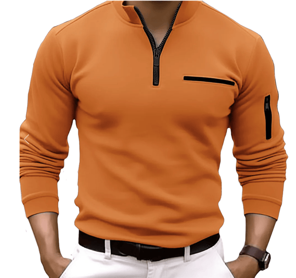 Ledger - Men's Sweatshirt with Zip