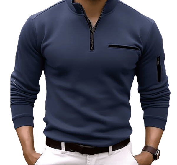 Ledger - Men's Sweatshirt with Zip