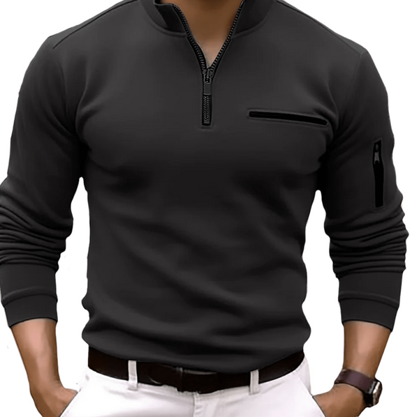 Ledger - Men's Sweatshirt with Zip