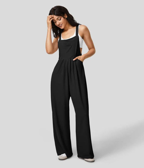 Elhart | Casual Overall Wide-Leg Pants