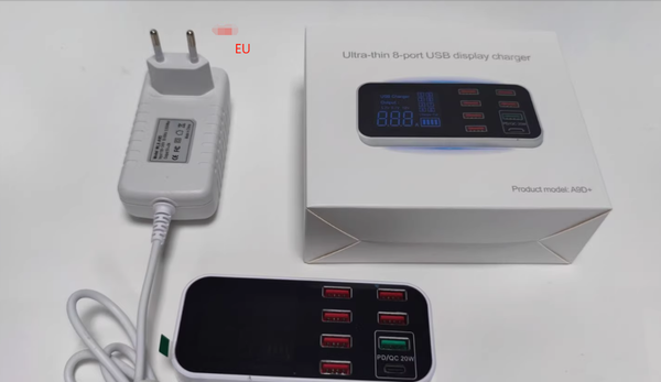 PowerHub - Multi USB Charger - Charge Multiple Devices Simultaneously, Fast & Efficient