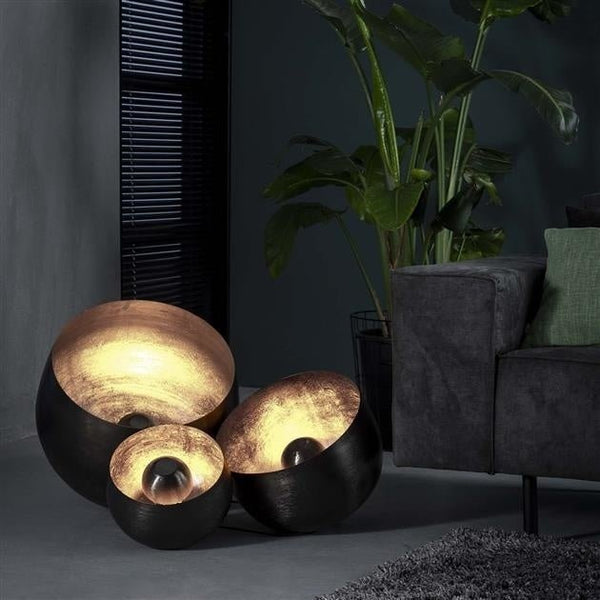 LumiSphere - Sleek Industrial Accent Lamp