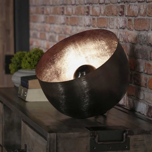 LumiSphere - Sleek Industrial Accent Lamp