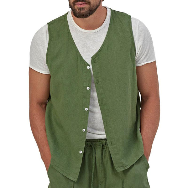 Holt - Men's Shirt Vest and Short Set