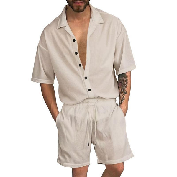 Ryland - Timeless Men's Shirt Short Set