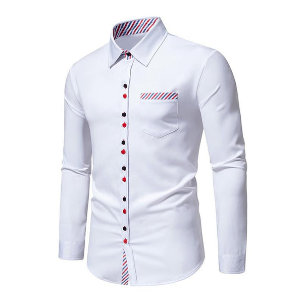 Ruru - Men's Casual Collared Top