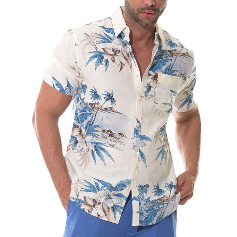 Adler - Men's Hawaiian Polo Top