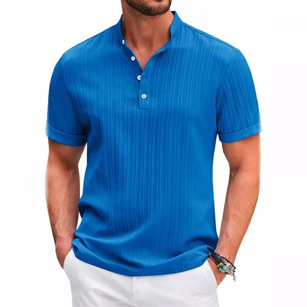 Meritt - Men's Striped Polo Shirt