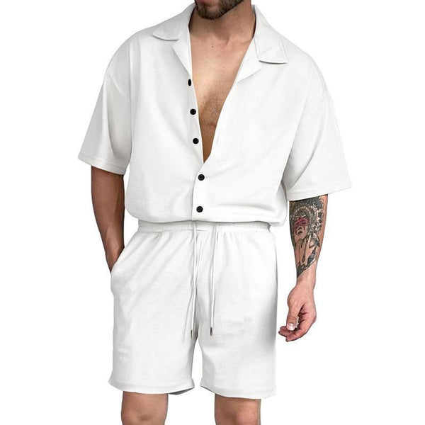 Ryland - Timeless Men's Shirt Short Set