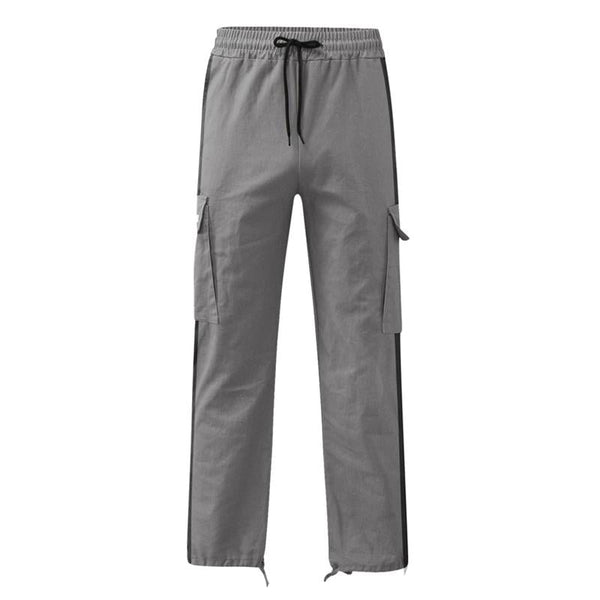 Jairus - Versatile Drawstring Pocket Sweat Pants