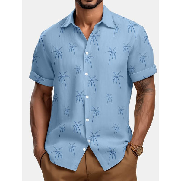 Coby - Elegant Men's Hawaiian Top