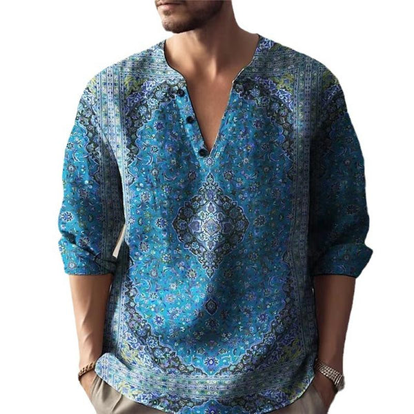 Quade - Men's Boho V-Neck