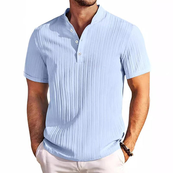 Meritt - Men's Striped Polo Shirt