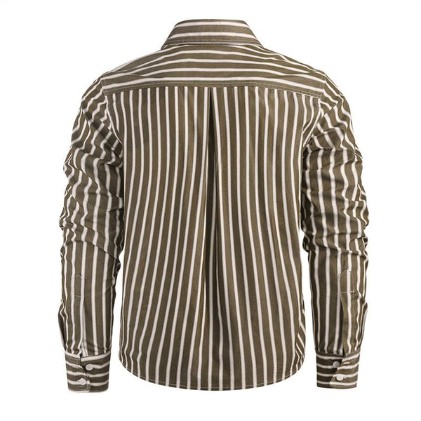 Lancy - Striped Casual Long Sleeves