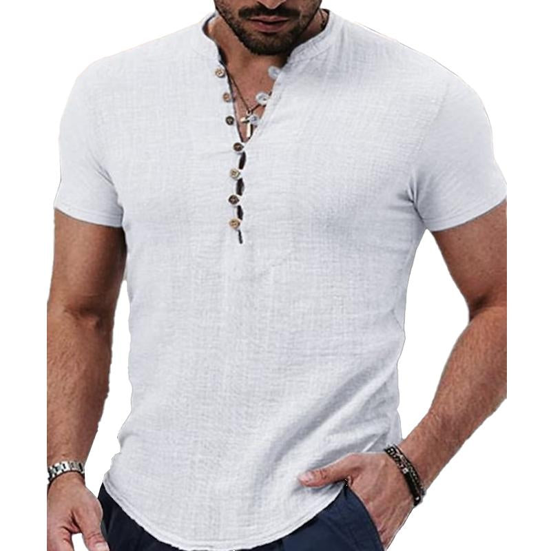 Amos - Men's Casual Short Sleeves