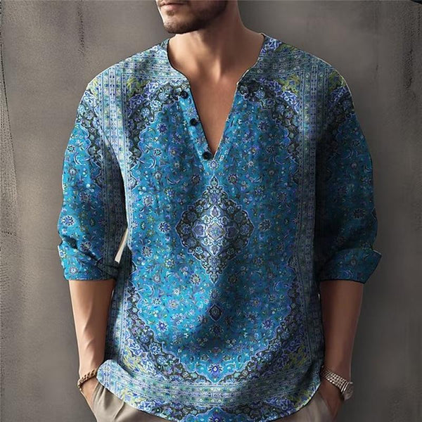 Quade - Men's Boho V-Neck