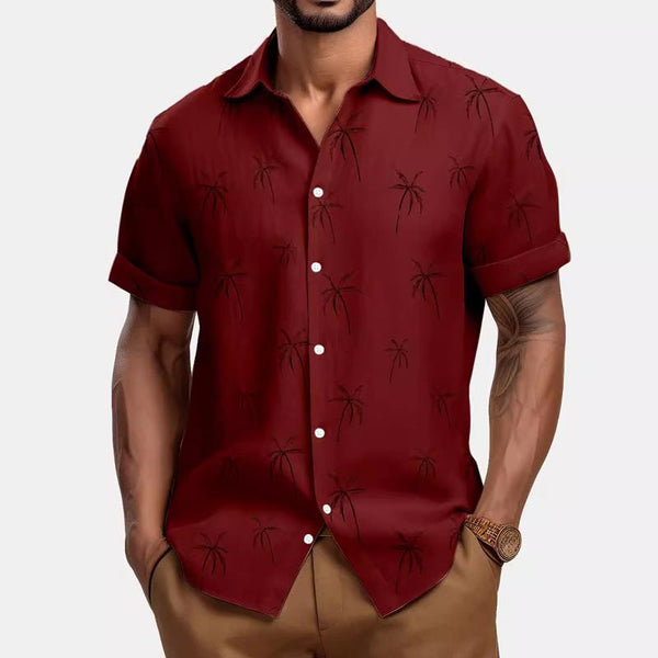 Coby - Elegant Men's Hawaiian Top