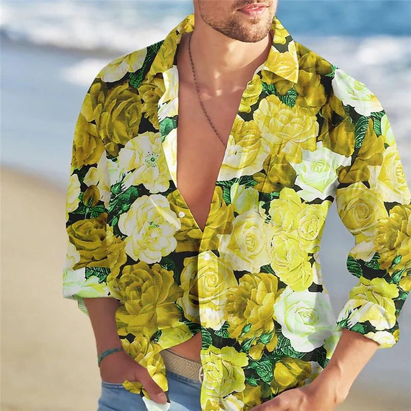 Ignatius - Men's Hawaiian Floral Top