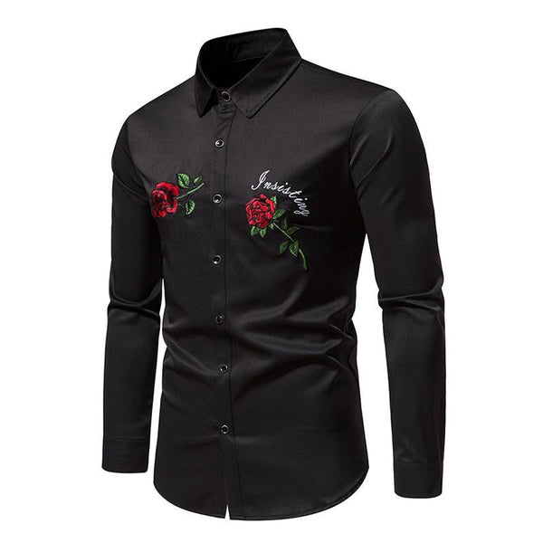 Kyler - Men's Fashion Rose Top