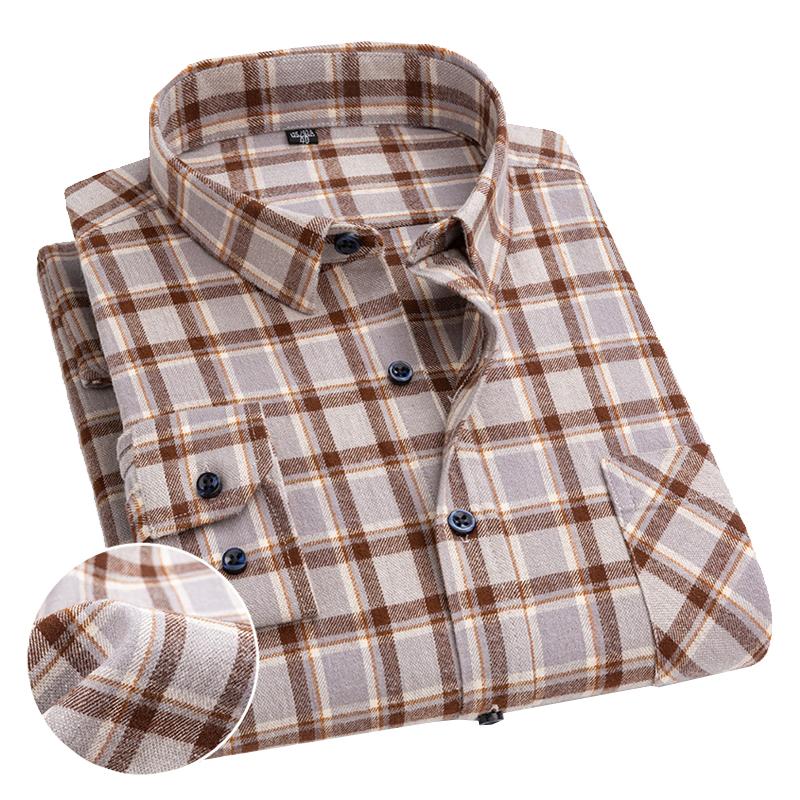 Thorne - Casual Men's Flannel Top