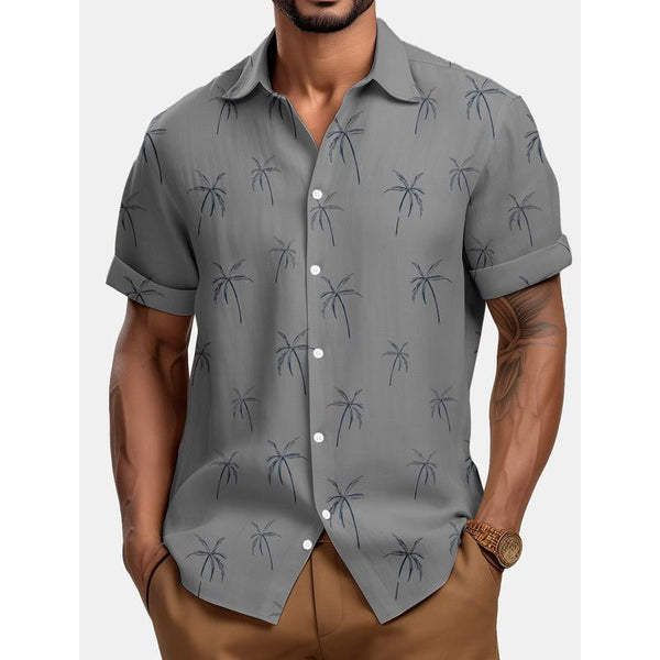 Coby - Elegant Men's Hawaiian Top