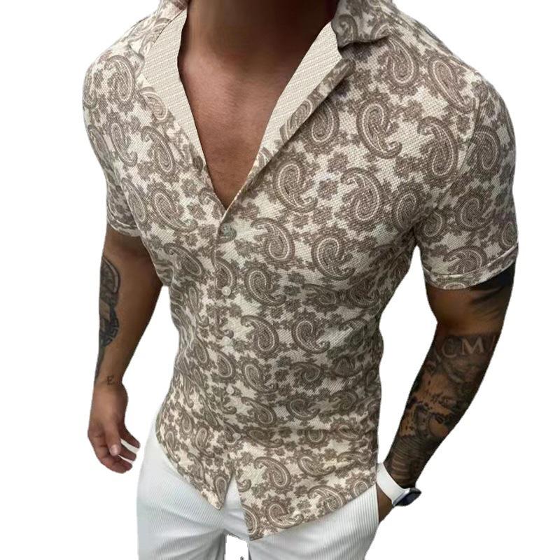 Seamus - Men's Collared Vintage Top