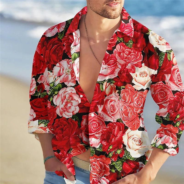 Ignatius - Men's Hawaiian Floral Top