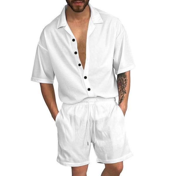 Ryland - Timeless Men's Shirt Short Set