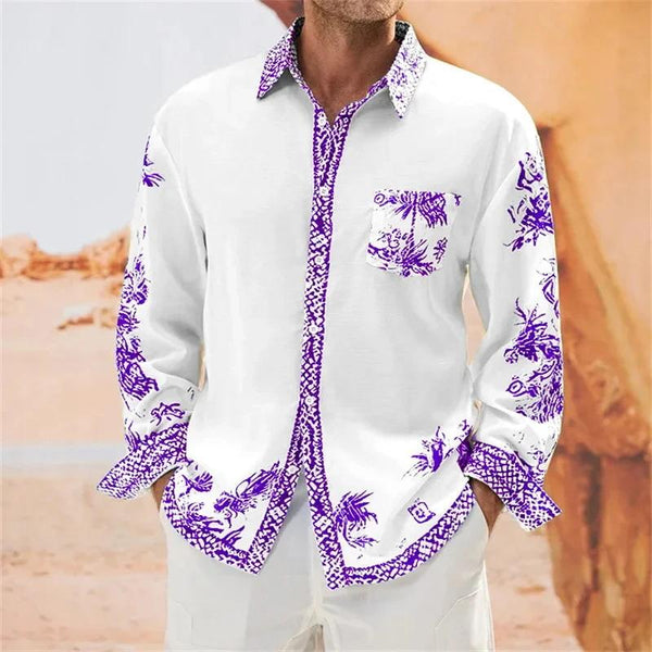 Fraser - Men's Hawaiian Long Sleeves