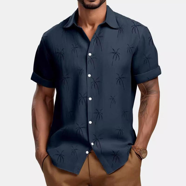 Coby - Elegant Men's Hawaiian Top