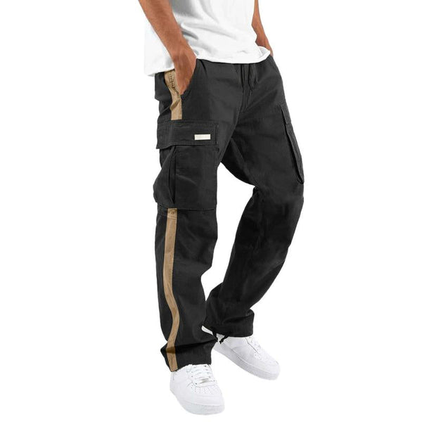 Jairus - Versatile Drawstring Pocket Sweat Pants