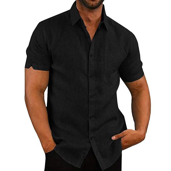 Gregor - Men's Plain Collared Shirt