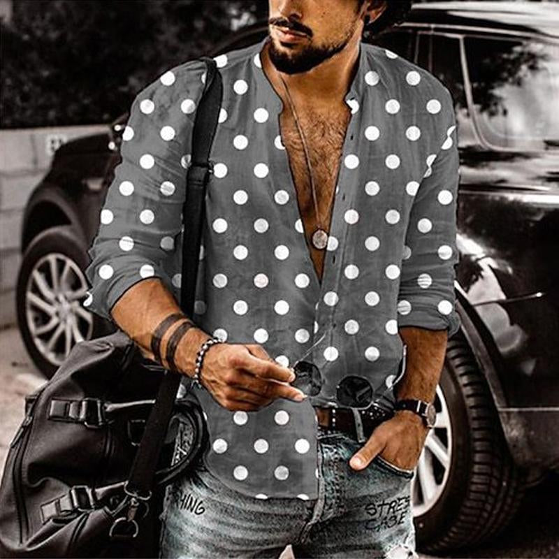 Vitto - Men's Polka Dot Top