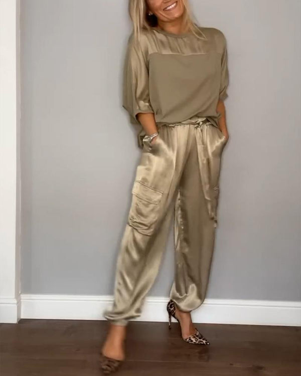 Saffira - Sleek Trouser Set