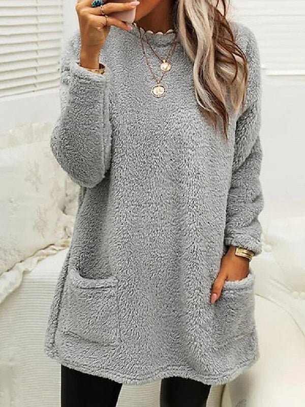 Remie - Comfy & Long Sweater For Women