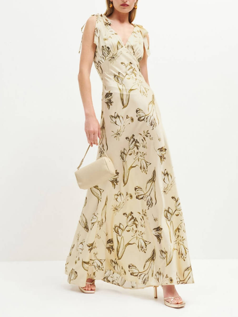 Serenity - Elegant Printed Maxi Dress