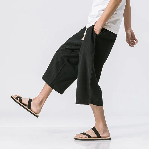 Ace - Relaxed Fit Cropped Pants